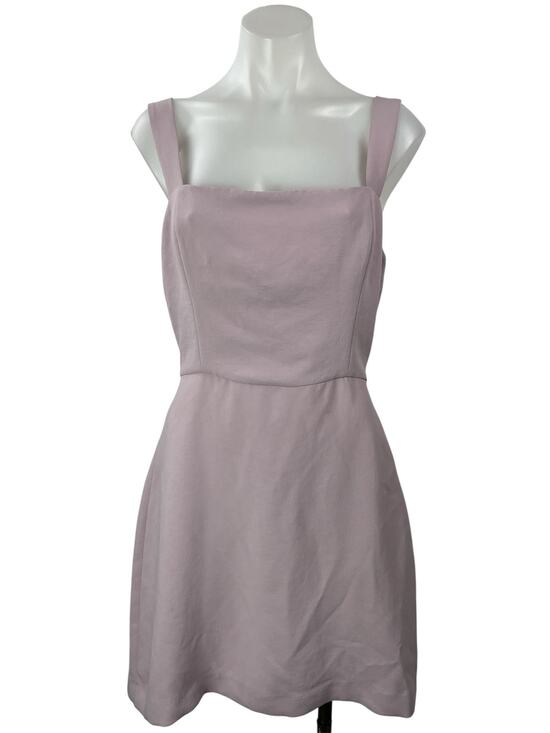 Aritzia Dresses & Skirts - Aritzia Wilfred Lilac Purple Sleeveless Square Neck Fit & Flare Mini Dress 10